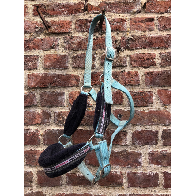 Licol fouganza bleu taille cheval
