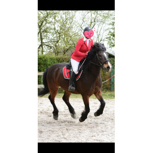 VESTE GPA DOUBLE CLEAR ROUGE