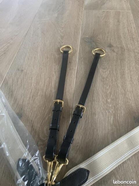 Martingale croisée collier de chasse