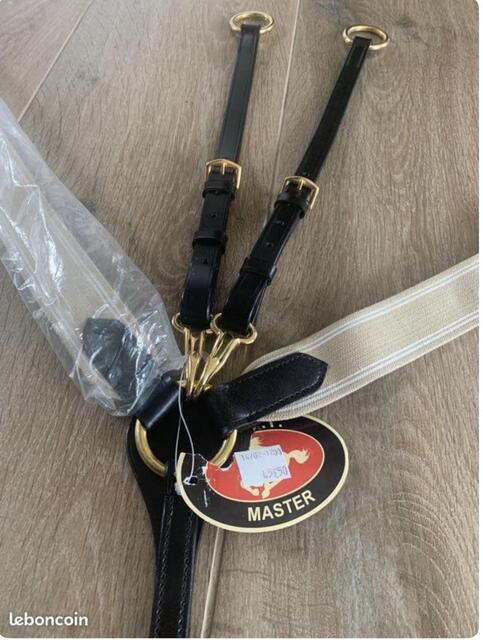 Martingale croisée collier de chasse