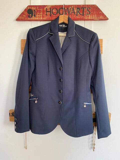 veste de concours bleu marine