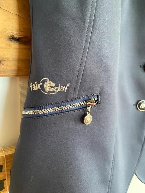 veste de concours bleu marine