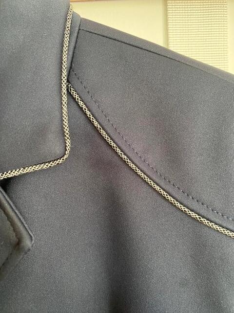 veste de concours bleu marine