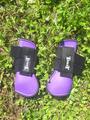Guêtres violettes