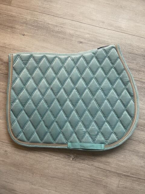 Tapis de selle jumpin bleu clair