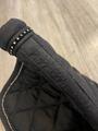 Tapis de selle noir strass cheval fouganza