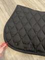Tapis de selle noir strass cheval fouganza