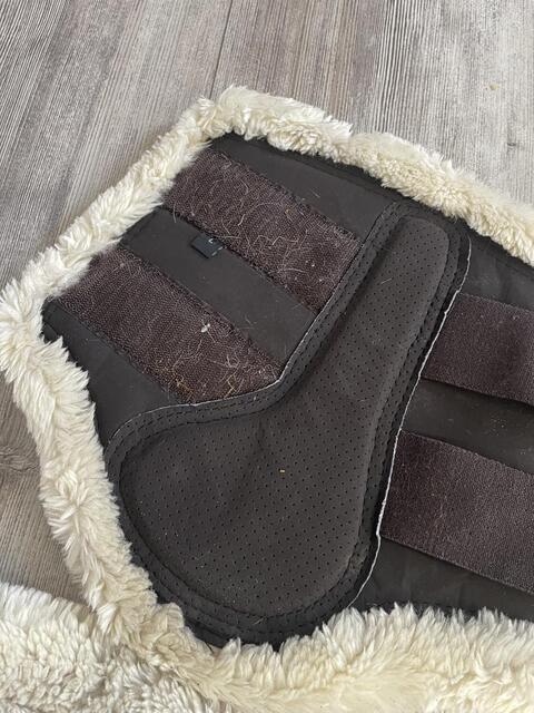 Guêtres marron moumoute Kentucky