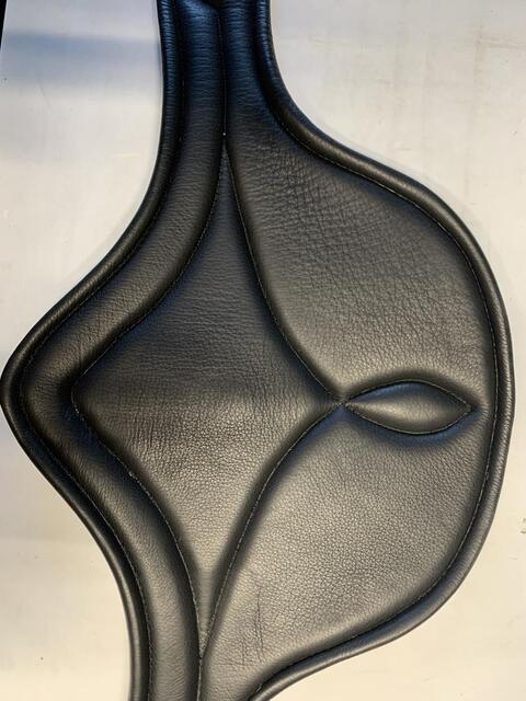 Bavette norton noire 125 cm