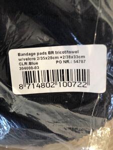Bandage pads:tricot Velcro