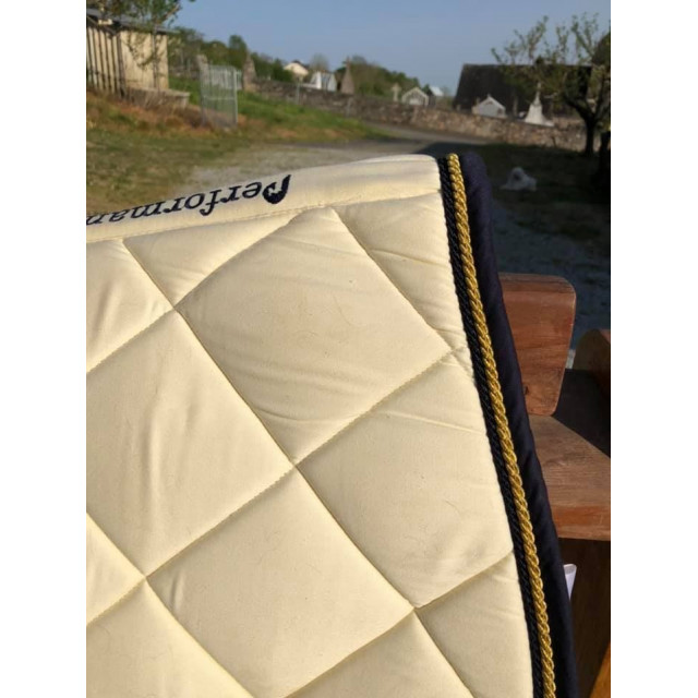 Tapis de Selle Performance Ecru