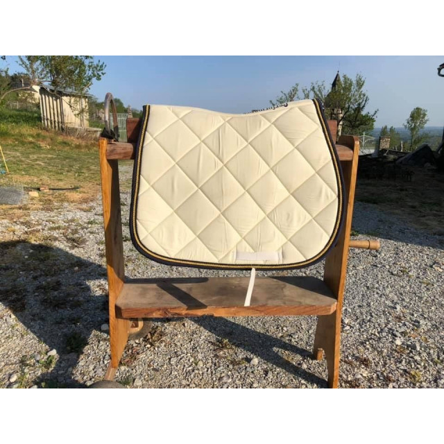 Tapis de Selle Performance Ecru