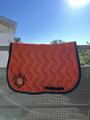 tapis Pénélope orange et noir