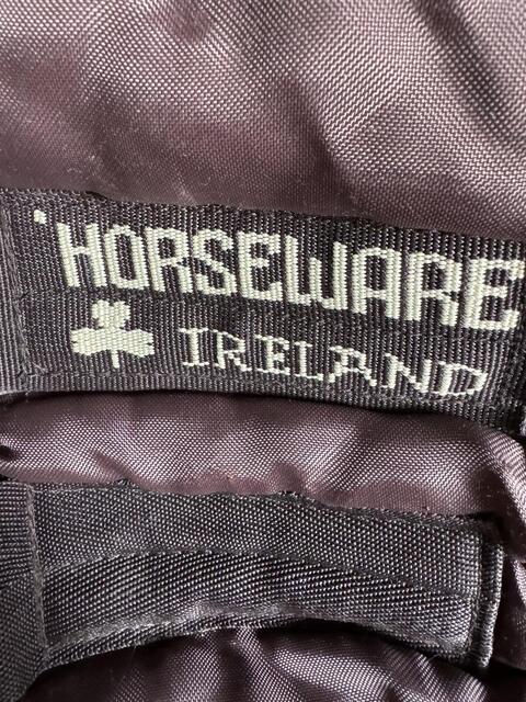 Couverture Horseware marron