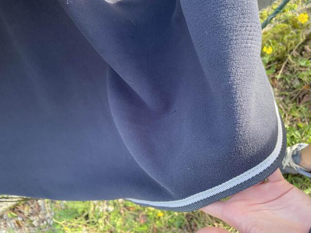 Couvre reins imperméable et polaire