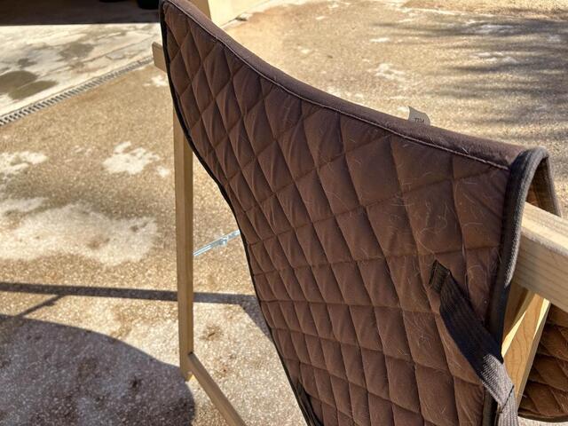 tapis cheval marron