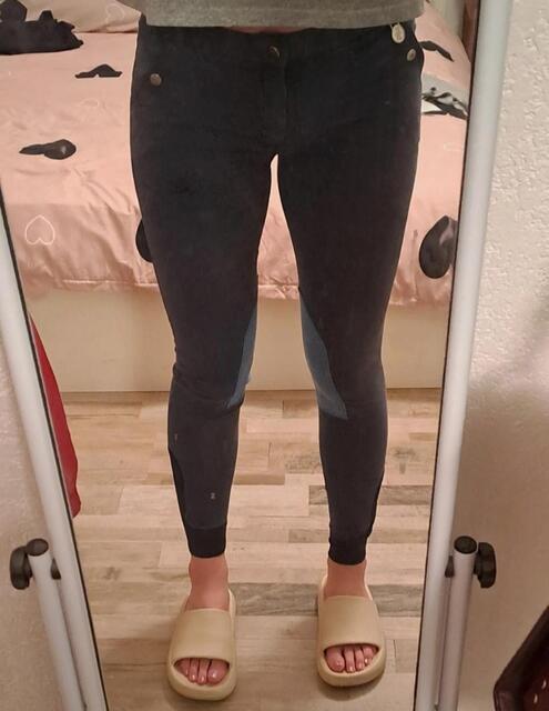 Pantalon time rider vert canard