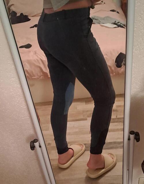 Pantalon time rider vert canard