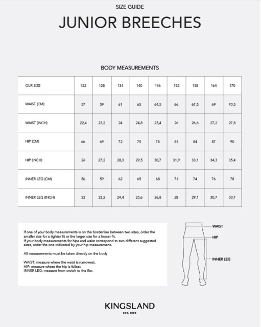 Pantalon Kingsland hiver bleu marine - Taille 160 (13-14 ans)