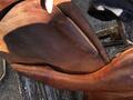 Selle en cuir marron