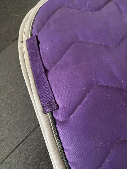 Tapis poney équithème violet