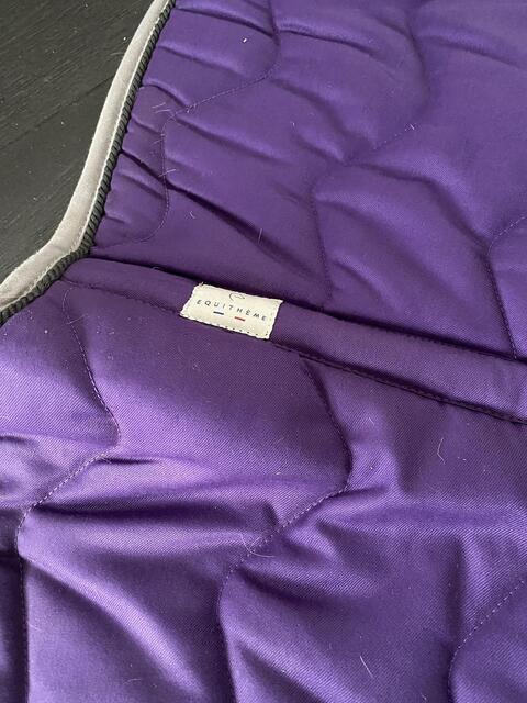 Tapis poney équithème violet