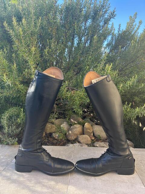 botte en cuir taille 39