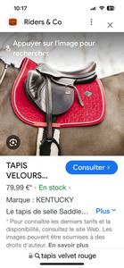 Tapis Kentucky rouge