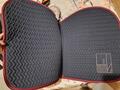 Jump'In - Tapis de selle Show One bordeaux/ marine