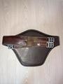 Bavette en cuir marron
