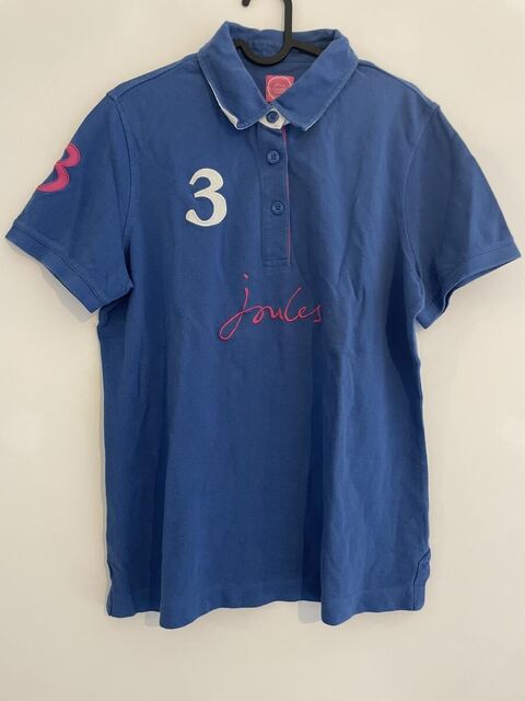 Polo boules bleu XL