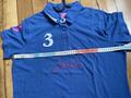 Polo boules bleu XL