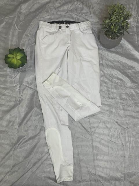 pantalon blanc horse parade