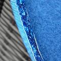 Compensateur paillette bleu roi dressage