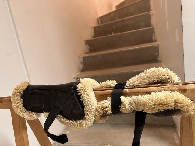 Guêtres moumoute