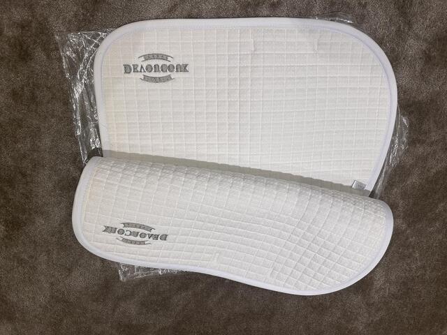 Tapis blanc Devoucoux cheval CSO neuf
