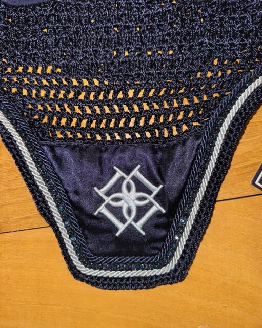 Bonnet pour poney Dapple Bleu Marine