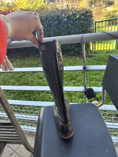 Botte en cuir Ferro di Cavallo