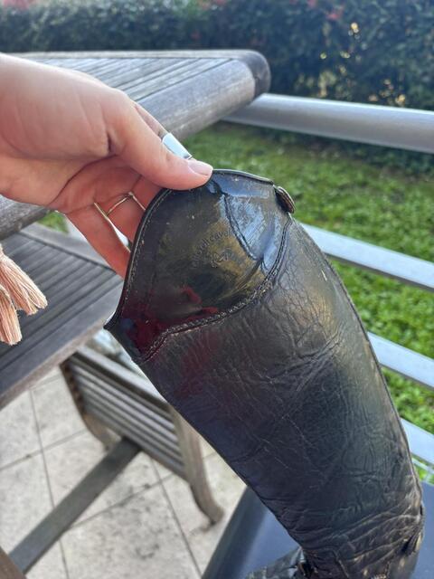 Botte en cuir Ferro di Cavallo
