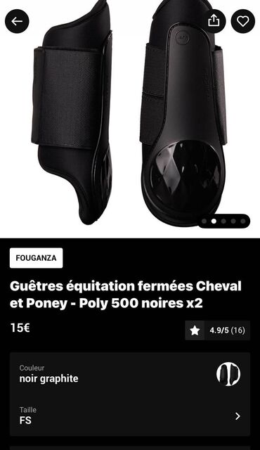 Guêtres fermées Fouganza