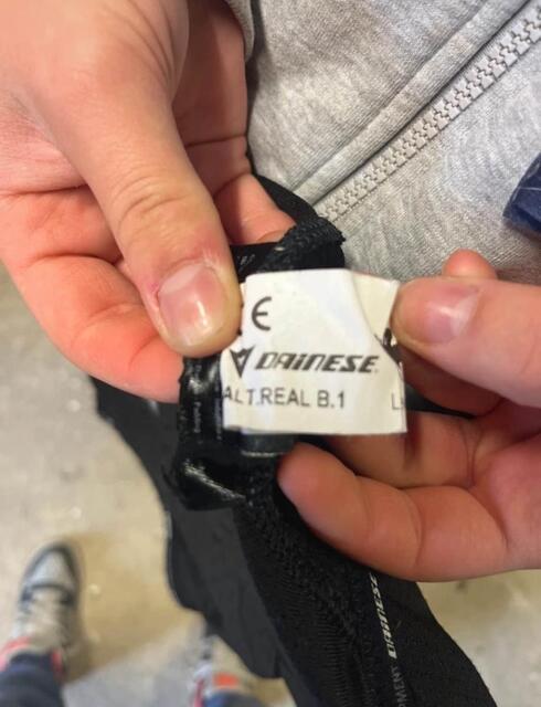 Protège dos Dainese enfant S