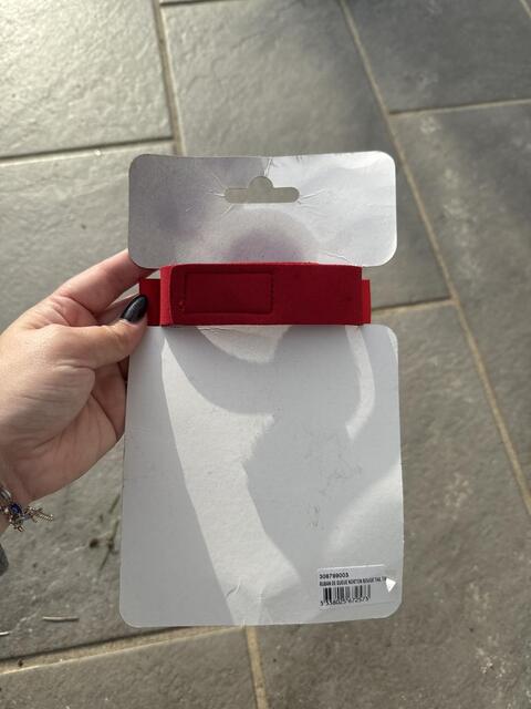 Ruban de queue rouge