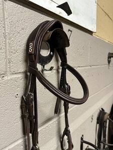 Bridon muserolle croisée CWD taille 3-cheval