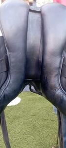 Selle de dressage en cuir Eric Thomas