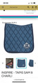 Tapis bleu marine paillettes