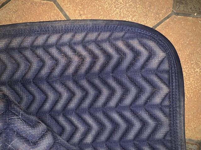tapis bleu marine