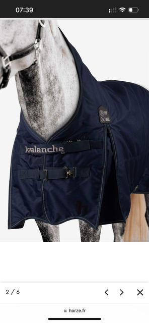 Couverture Paddock neuve Avalanche Horze