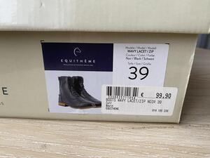 Boots wavy lacet equithème
