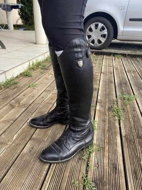 Bottes Tattini taille 39 mollet XS