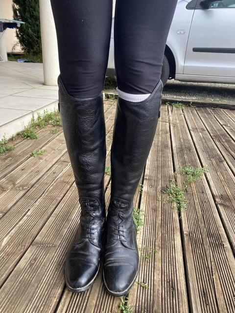 Bottes Tattini taille 39 mollet XS